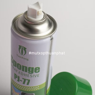 Keo Xịt đa năng Sponge PJ-77 [ Hỗ trợ thi công xốp dán tường ]