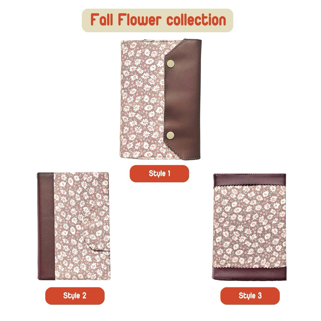 Bible Cover - Fall Flower Collection ( style 3)