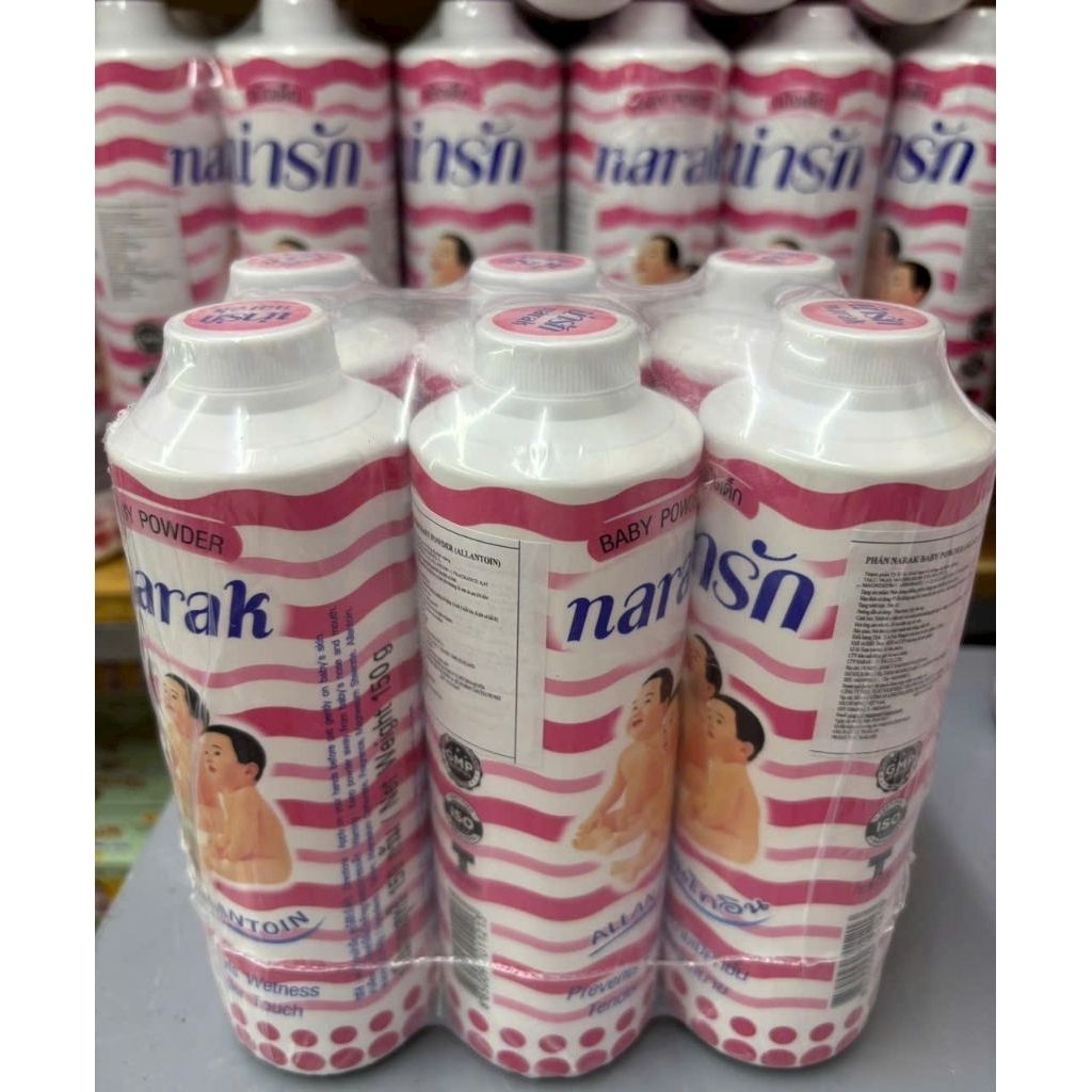 Phấn Rôm Em Bé Narak Thái Lan 150g date 2029