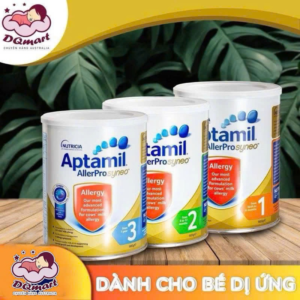 Sữa Aptamil AllerPro Syneo Hộp 900g Số 1,2,3