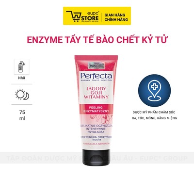 Enzyme Tẩy tế bào chết Kỷ Tử Perfecta 75ml Dịu Nhẹ Với Mọi Loại Da EUPC STORE