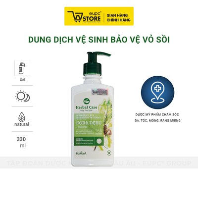 Dung Dịch Vệ Sinh Bảo Vệ Vỏ Sồi Farmona Herbal Care 330ml An Toàn Cho Mọi Đối Tượng EUPC STORE