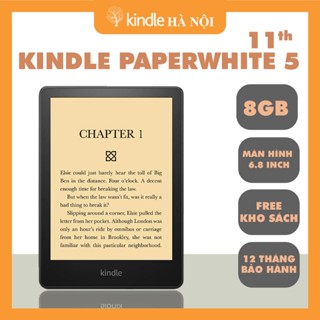 NEWSEAL | Máy đọc sách Kindle Paperwhite 5 & Paperwhite 6 tặng bao da, hỗ trợ tạo tài khoản kindle