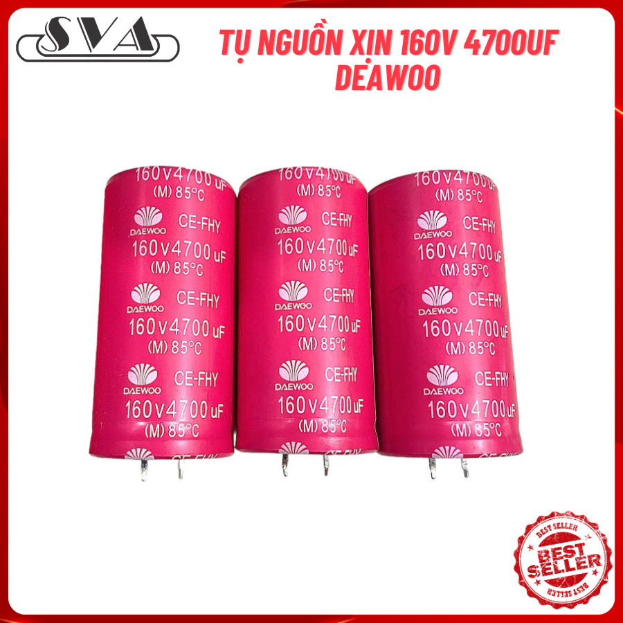 TỤ NGUỒN XỊN 160V 4700UF - DAEWOO