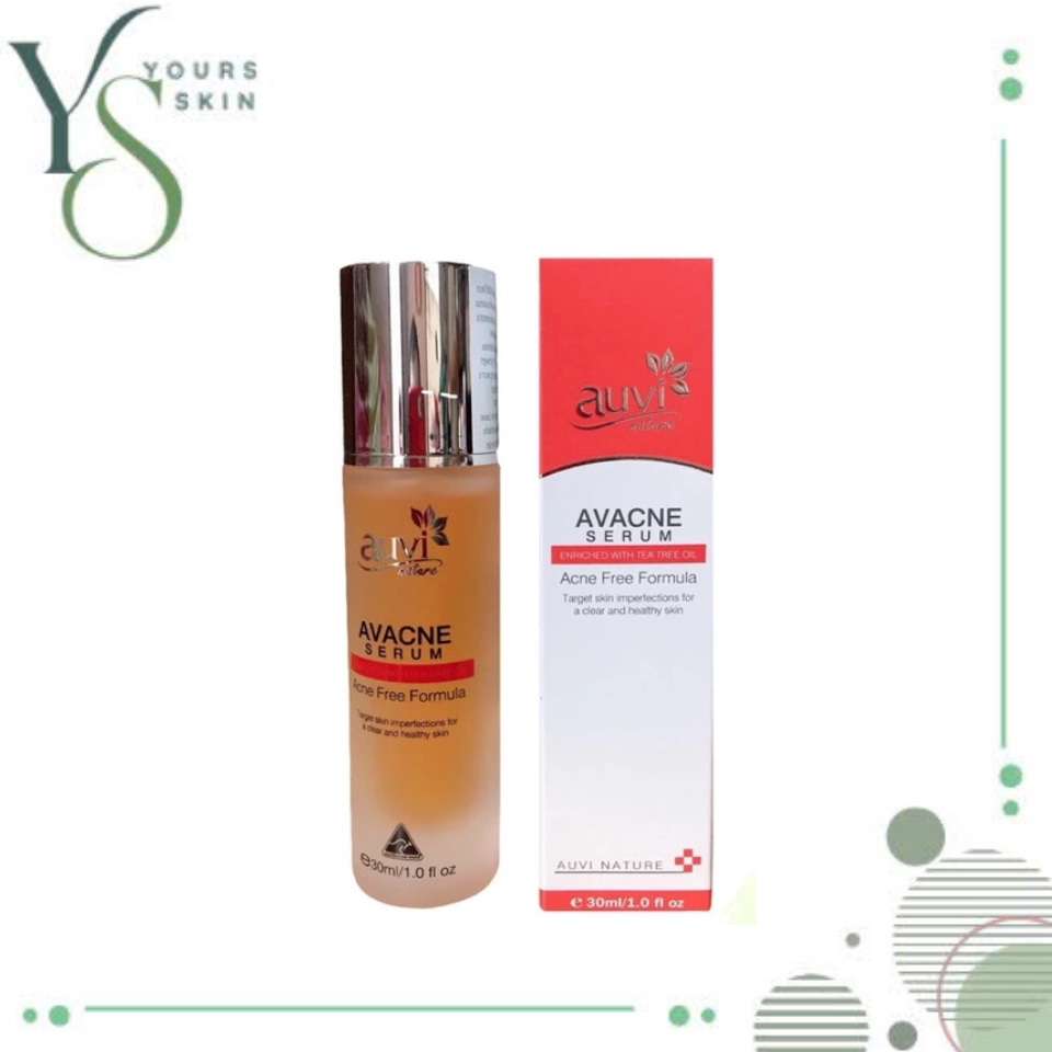 [30mL] HỖ TRỢ GIẢM MỤN GIẢM NHỜN AUVI AVACNE SERUM