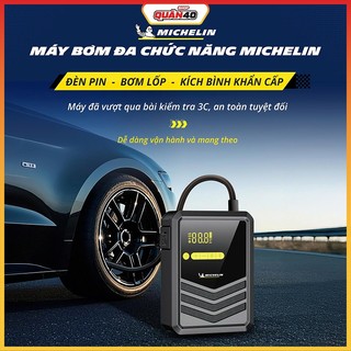 Bơm Điện Kiêm Kích Bình Ôtô Michelin BCJS003-1 (Mẫu Mới) | Phù Hợp Xe Xăng 6.0L, Xe Máy Dầu 3.0L - Hàng Chính Hãng