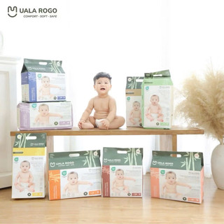 ( k quà) Tã bỉm Ualarogo sợi tre mềm mại chống tràn,thấm hút đủ size