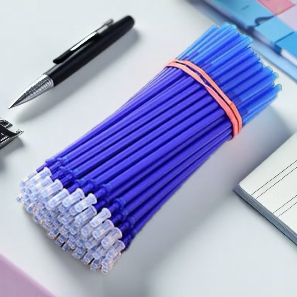 Combo 100-50 ruột ngòi tẩy xóa được dài 13cm,bút ủi bay - bút vẽ vải - bút vẽ bay màu (Lưu ý dùng cho bút có nắp đậy)