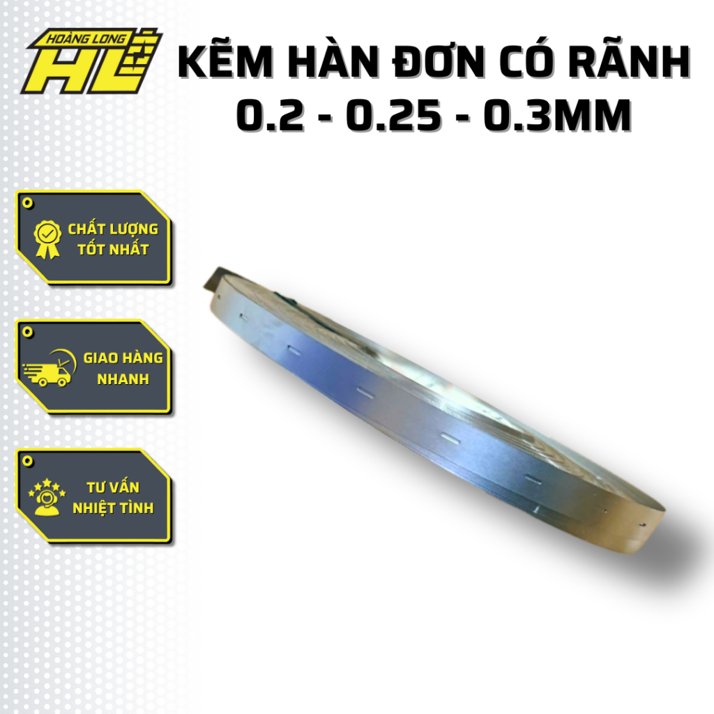Kẽm Hàn Chuyên 32140 – Kẽm Đơn Có Rãnh Độ Dày Chuẩn 0.2 / 0.25 / 0.3mm
