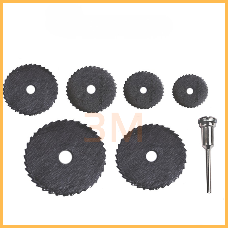 Bộ Lưỡi Cắt 7 Món - Phù Hợp Để Cắt Nhựa, Gỗ, Mạch Điện tử Một Cách Dễ Dàng