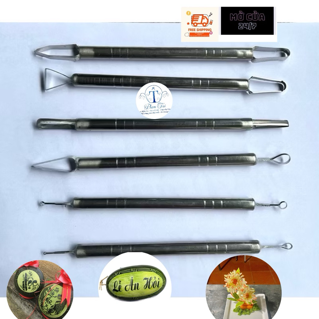 móc inxoc lẻ cạo vỏ dưa trưng tết