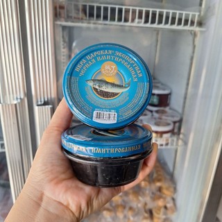TRỨNG CÁ MUỐI ĐEN NHÂN TẠO 100G - hương vị trứng cá tầm - nội địa Nga