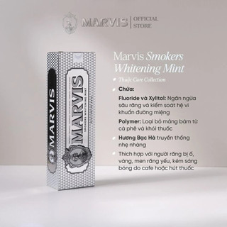 Kem Đánh Răng MARVIS Whitening Trắng Răng 85ml - MARVIS