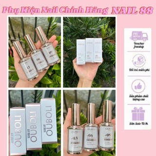Base Top Cứng Móng Ouboli Cao Cấp, bản nâng cấp, chất gel cực mịn mướt-phụ kiện nail