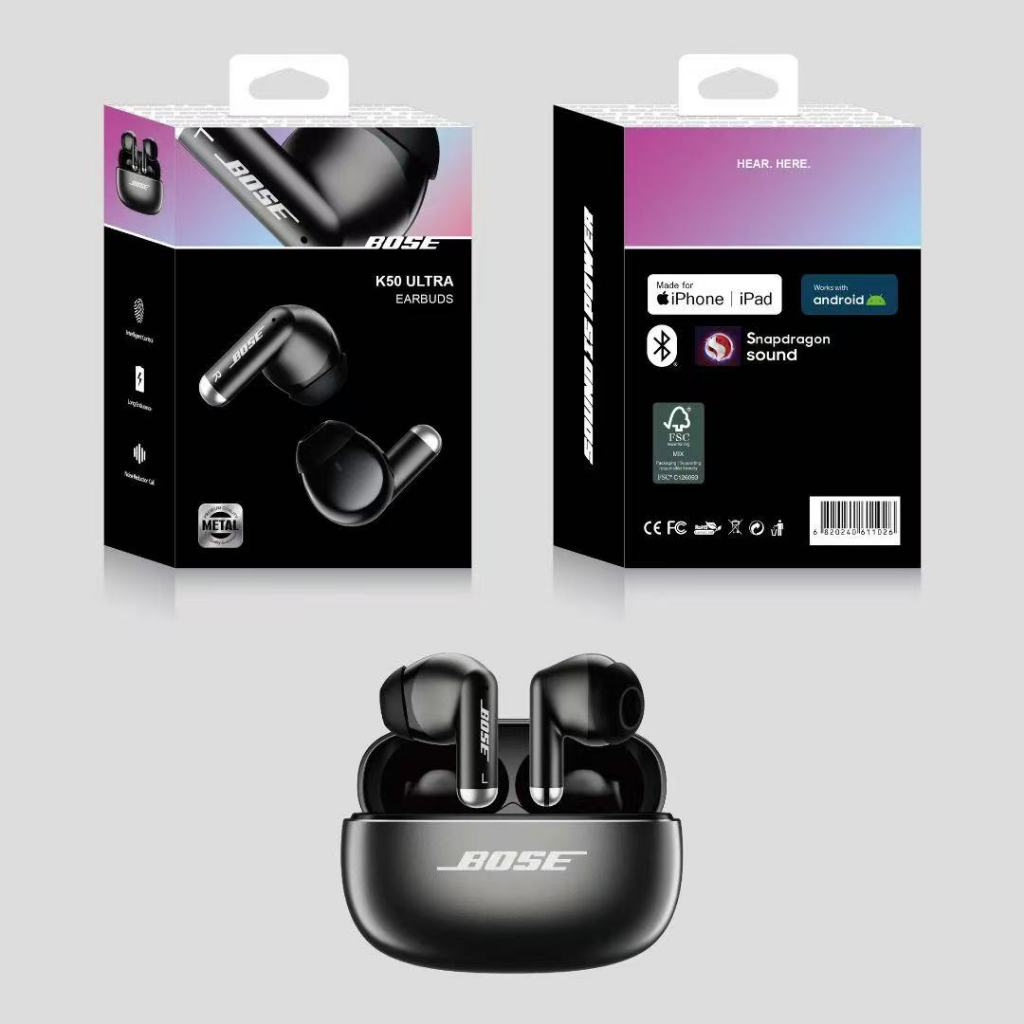 Tai nghe Bluetooth True Wireless BO.SE K50 ULTRA EARBUDS，Phiên bản kỷ niệm