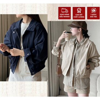  Áo khoác kaki 2 lớp dáng vừa Miho House 