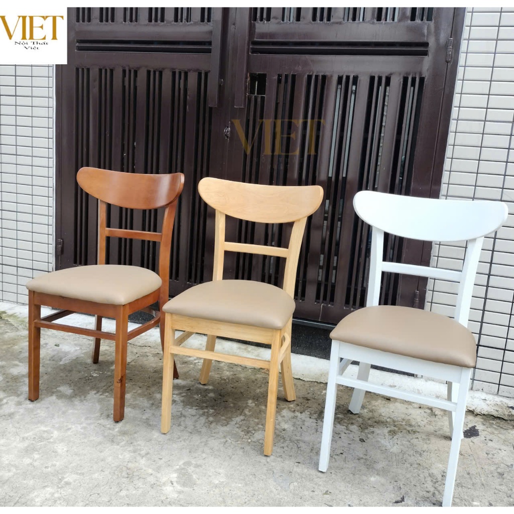 Ghế gỗ mặt nệm, ghế cabin, ghế mango, ghế panda Ăn Uống, Học Tập, Decor Đều Phù Hợp | BigBuy360 - bigbuy360.vn