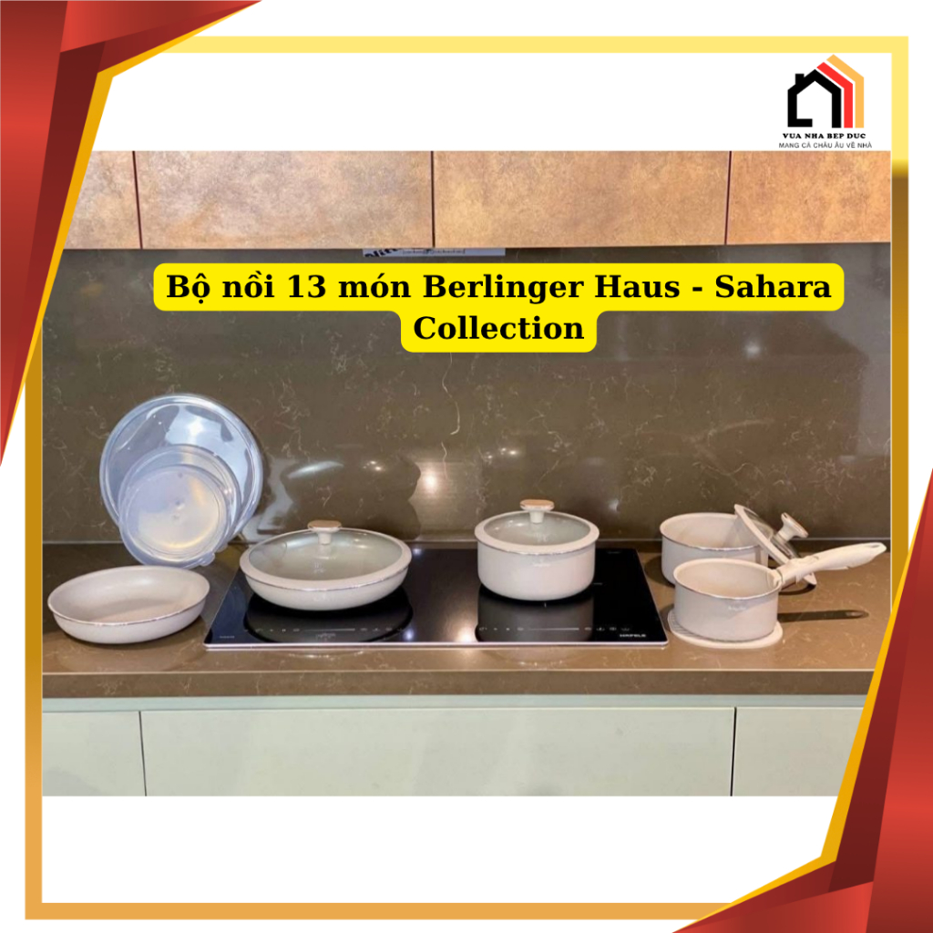 Bộ nồi 13 món Berlinger Haus - Sahara Collection