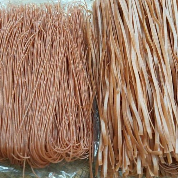 Bún, Phở Gạo Lứt Đỏ 100% Thành Phần Gạo Lứt Không Chất Bảo Quản Mùi Thơm Tự Nhiên