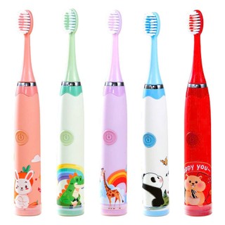 Set bàn chải điện cho bé, lông bàn chải siêu mượt, chống nước tuyệt đối - Tổng Kho Chu Thắm