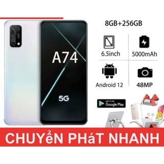  TRỢ GIÁ điện thoại  OPPO A74 2sim ram 8G 256G máy Chính Hãng màn 6.7" cấu hình Khủng,Cân mọi game Chất,BH 12T 
