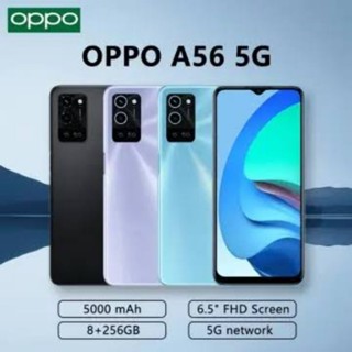  điện thoại giá rẻ Oppo A56 5G ram 8G 256G cấu hình máy khủng cày game nặng siêu mượt mà Bảo hành 12 tháng 