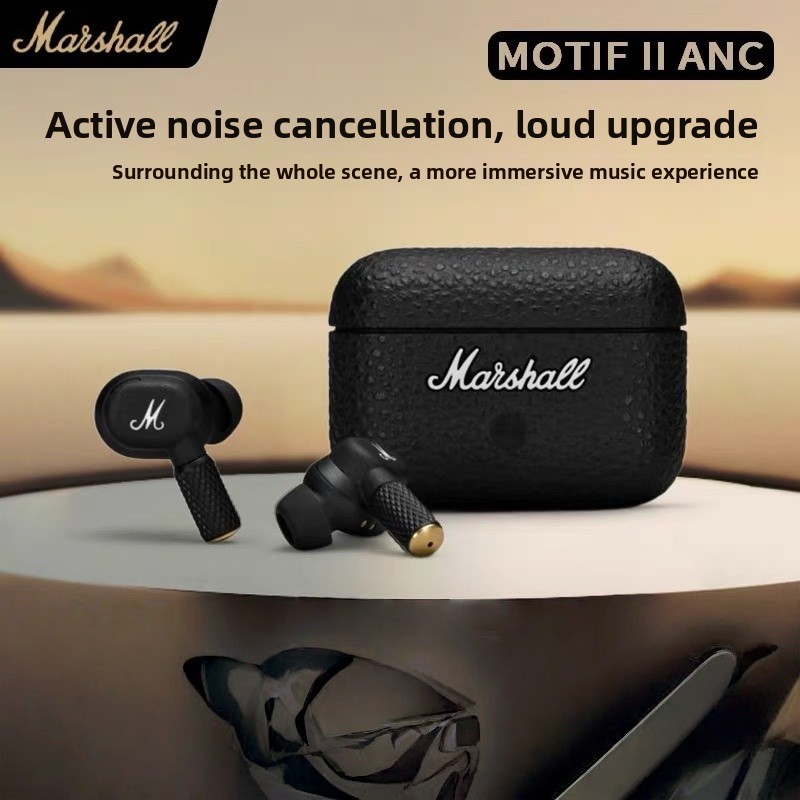 MARSHALL MOTIF II ANC Bluetooth headphones - True wireless in-ear noise-cancelling earbuds and heads
