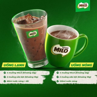 Thức uống lúa mạch Nestlé Milo nguyên chất 400g (hũ nhựa)