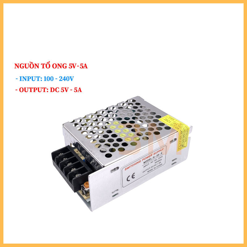 Nguồn Tổ Ong 5V 5A