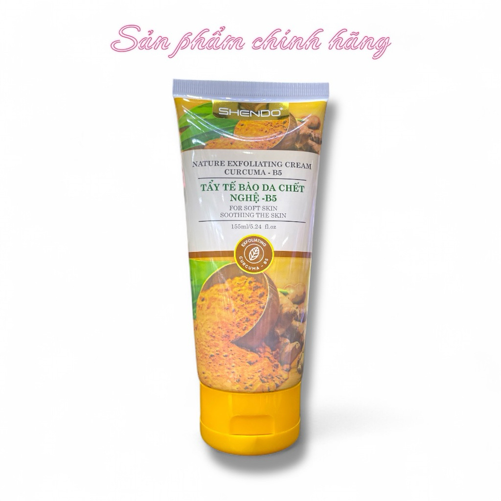 Tẩy Tế Bào Da Chết Nghệ-B5 Shendo 155ml Chính Hãng