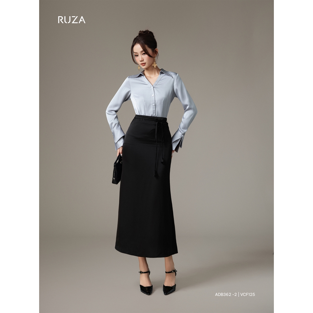 Chân váy đuôi cá kiểu dáng sang trọng thanh lịch thời trang công sở RUZA VCF125 VCF126