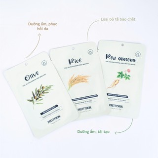 Mặt nạ dưỡng da Pretty Skin Total Solution Essential Sheet Mask 23g (Miếng)