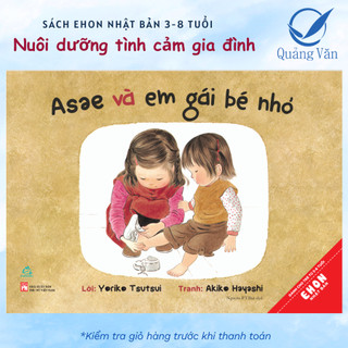 Sách - ehon nhật bản - asae và em gái bé nhỏ tb