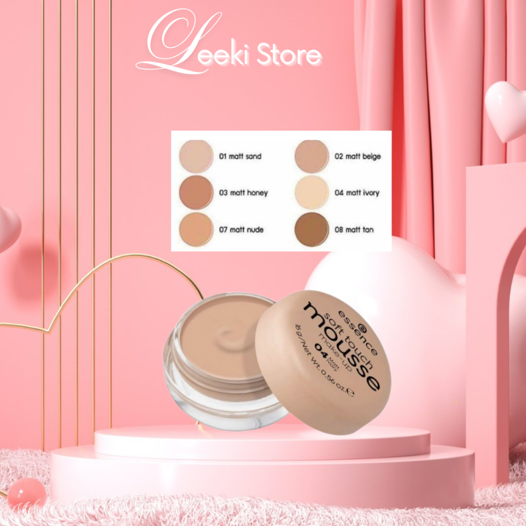 PHẤN TƯƠI ESSENCE SOFT TOUCH MOUSSE