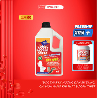 Thông cống ESSESA siêu mạnh làm sạch bồn cầu ống thoát nước khử mùi hôi diệt vi khuẩn gây hại