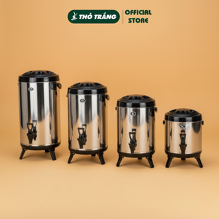  Bình giữ nhiệt ủ trà inox cao cấp loại tốt  6 - 8 - 10 -12L  