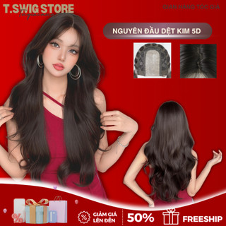  Tóc Giả IAN WIG STAR Tóc giả nguyên đầu dệt ren tay thế hệ mới rãnh U móc tay cao cấp 
