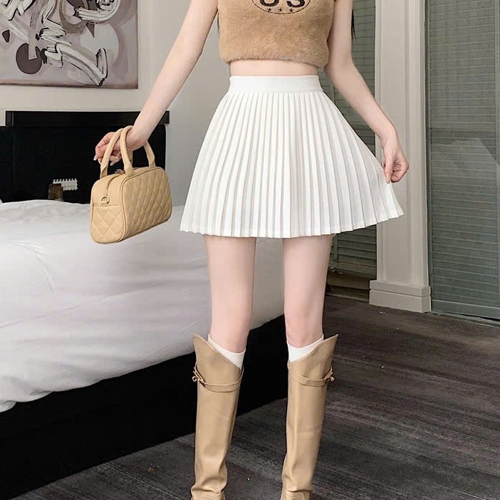 [Deal mở bán] Chân váy xếp ly Hàn Quốc, có quần bảo hộ, trẻ trung, năng động | BigBuy360 - bigbuy360.vn