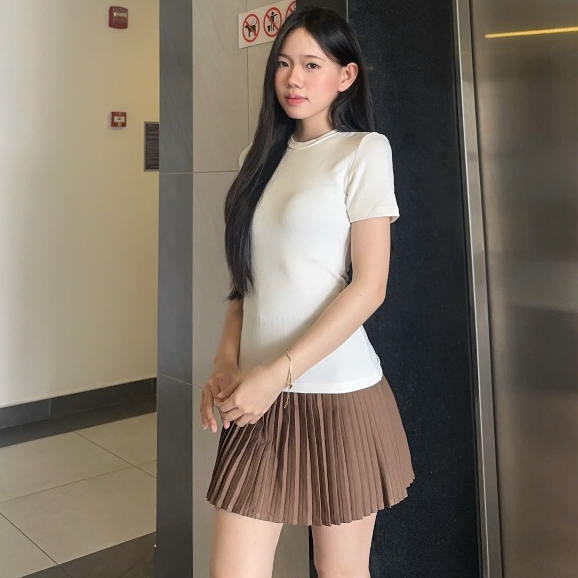 [Deal mở bán] Chân váy xếp ly Hàn Quốc, có quần bảo hộ, trẻ trung, năng động | BigBuy360 - bigbuy360.vn