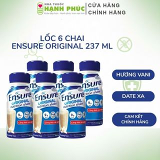  Lốc 6 Chai Sữa Nước Ensure Gold Original 237ml – Dinh Dưỡng Cho Người Lớn Tuổi 