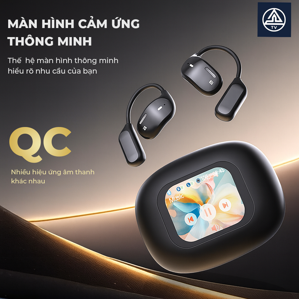 Tai Nghe Phiên Dịch Cao Cấp Bluetooth TV JM16 Màn hình cảm ứng LED Phiên Dịch AI Dịch Thông Minh âm thanh nổi HiFi | BigBuy360 - bigbuy360.vn