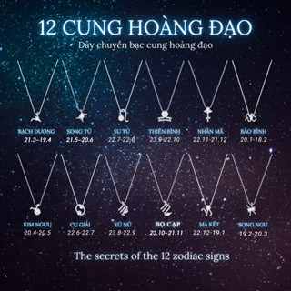 Dây chuyền LAMY 12 cung hoàng đạo Zodiac Pendant 6062