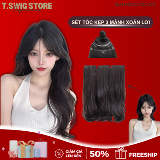  Tóc Kẹp Dải Sét 3 Xoăn Sóng Tiện Dụng Tóc Kẹp Phím Làm Dày Tóc Kẹp Tóc Xoăn Cho Tóc Thưa,Mỏng 