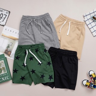 Quần short cho bé Trai size từ 13kg- 33kg, Quần short cotton da cá thoáng khí lưng thun, dây rút dành cho bé 4 màu ST10