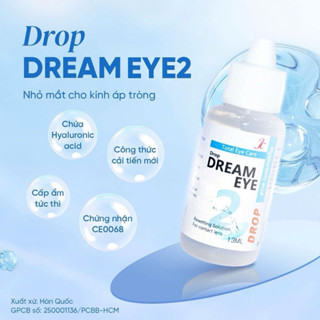  NHỎ MẮT DREAM EYE  mẫu mới của Frenz B5  Cấp Ẩm Khi Đeo Lens - Dung Dịch Nhỏ Mắt Làm Dịu Mắt Cho Kính Áp Tròng 