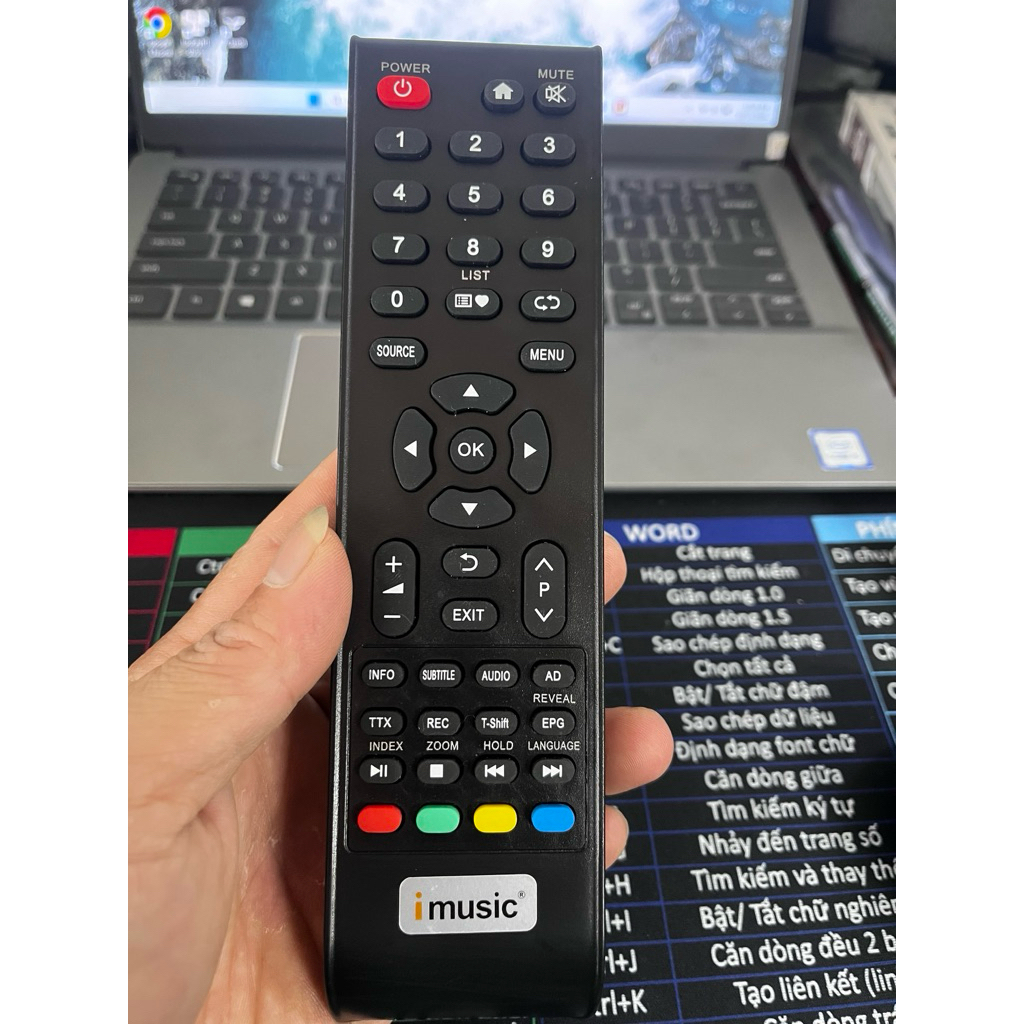 Điều khiể Remote TV Imusic Smart kèm pin