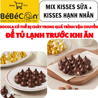 [MIX ĐỦ VỊ] Socola Kisses Nugggets Hershey