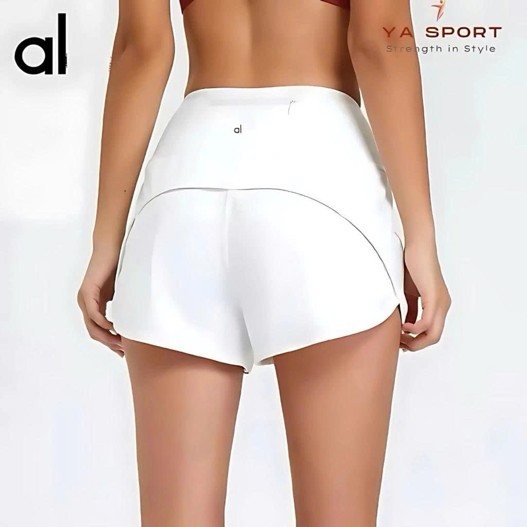 Quần Short Thể Thao Nữ AL0 YaSport – Thiết Kế Thể Thao, Chống Lộ, Thoáng Khí, Nhanh Khô YS108W