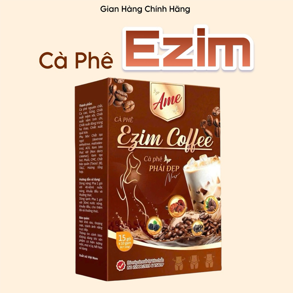 (MỚI) Coffee EZIM GIAM MO Thơm Ngon - Hàng Chính Hãng - Giảm Nhanh - AME