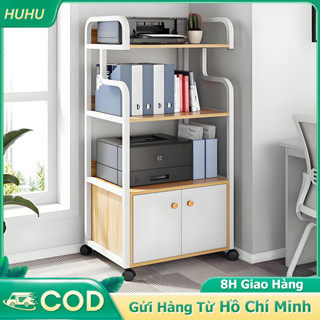  HUHU Tủ Hồ Sơ Văn Phòng Có Bánh Xe Tủ Đựng Tài Liệu Di Động Gọn Gàng Chắc Chắn Dễ Di Chuyển 